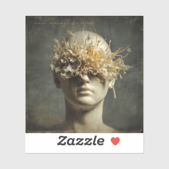 Pegatina Impending Beauty — Gothic Fine Art  (Hoja)