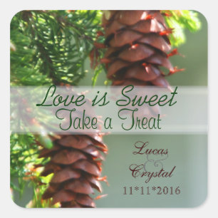 Pegatina imperecedero de la comida fría del