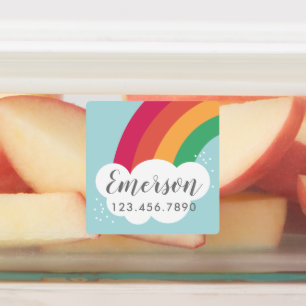 Pegatina impermeable para niños arcoiris