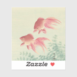 Pegatina Impresión de bloques de madera japoneses de cosec