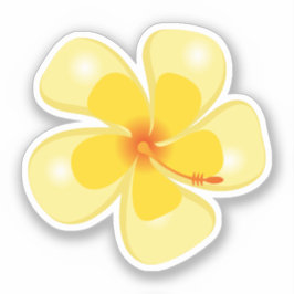 Pegatina Impresión hawaiana