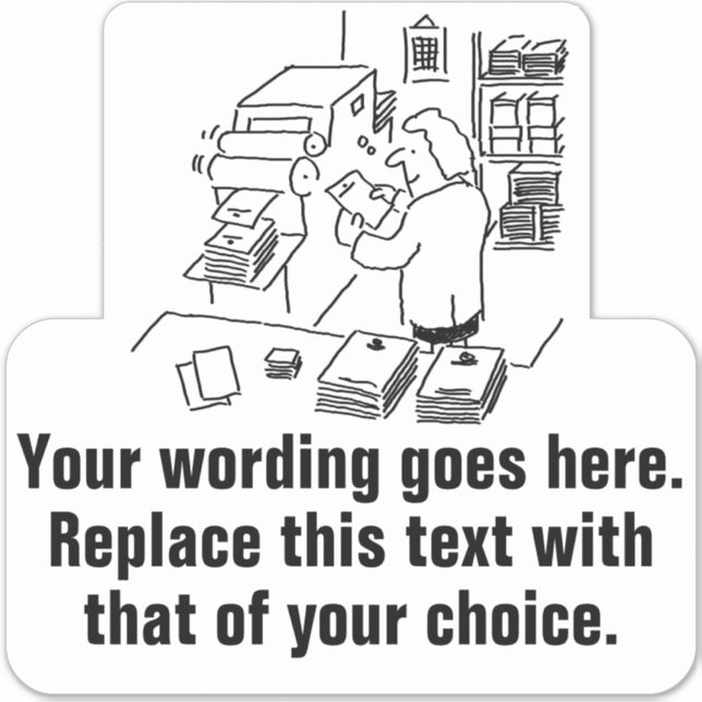 Pegatina Impresión y promoción de empresa de impresión (Anverso)
