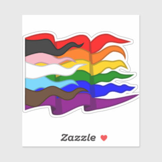 Pegatina Indicador de orgullo de progreso