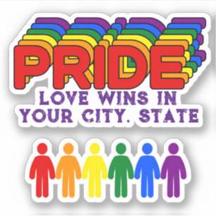 Pegatina Indicador PRIDE