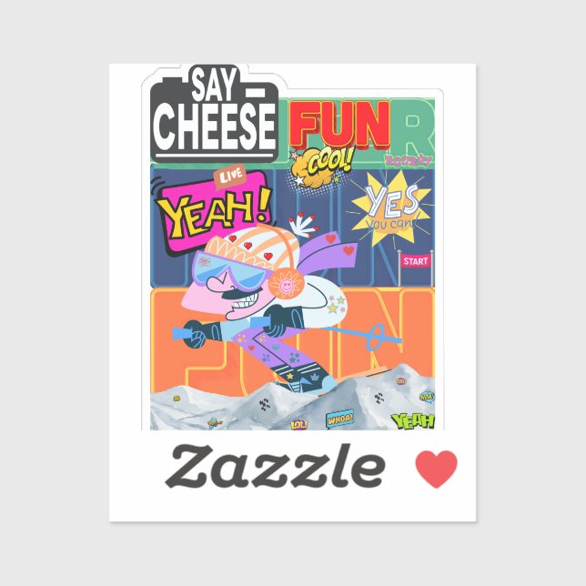 Pegatina Individuell-geschnittener Vinylaufkleber (Hoja)