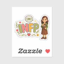 Pegatina INFP — A Sonhadora Criativa