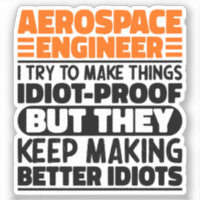 Ingeniero Aeroespacial Intento Hacer Las Cosas Idi
