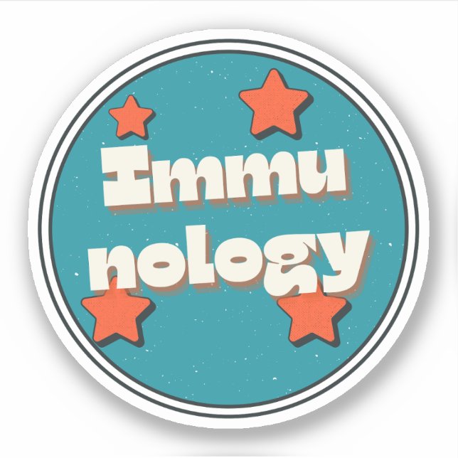 Pegatina Inmunología (Anverso)