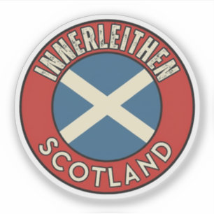 Pegatina Innerleithen, Escocia