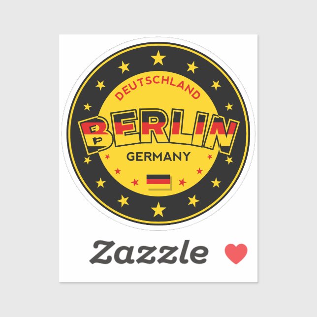 Pegatina Insignia de Berlín (Hoja)