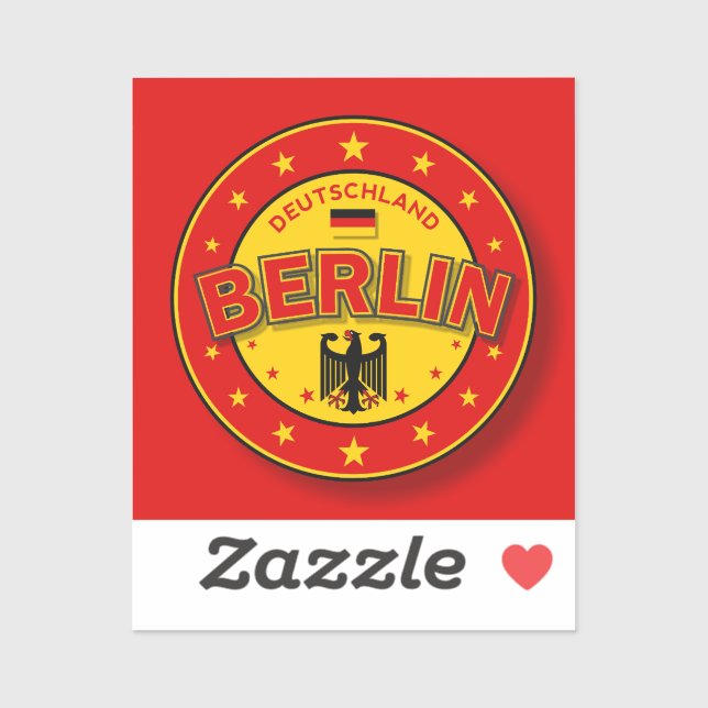 Pegatina Insignia de Berlín (Hoja)