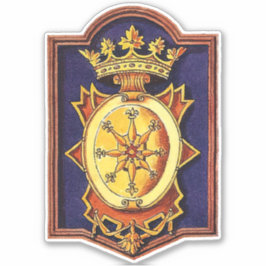 Pegatina Insígnia Real de la Reina Ana de Cleves