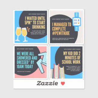 Pegatina Insignias de mérito padre