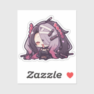 Pegatina inspirado en anime