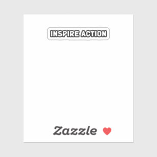 Pegatina Inspirar acción Motivación Liderazgo Influencia Pr