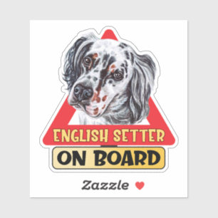 Pegatina Instalador Inglés A Bordo Del Rótulo De Tráfico Ro