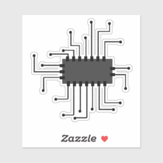 Pegatina Inteligencia Artificial - El futuro es ahora" Futu