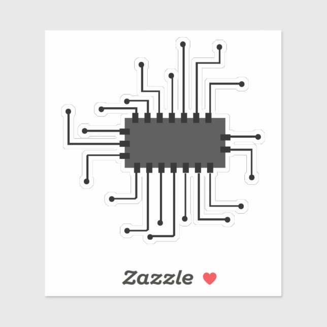 Pegatina Inteligencia Artificial - El futuro es ahora" Futu (Hoja)