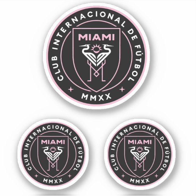 PEGATINA INTER MIAMI FC-MLS (Anverso)