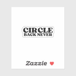 Pegatina Interfaz de comando | Circle Back Never Técnico