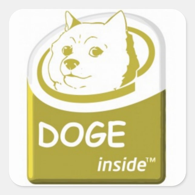 Pegatina interno de Doge (Anverso)