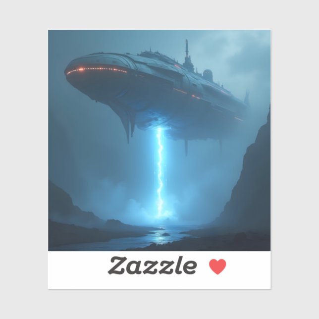 Pegatina Into The Void - Square Vinyl  (Hoja)