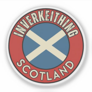 Pegatina Inverkeithing, Escocia