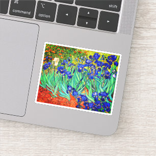 Pegatina Irises de Vincent Van Gogh