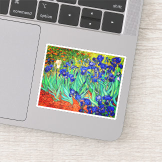 Pegatina Irises de Vincent Van Gogh