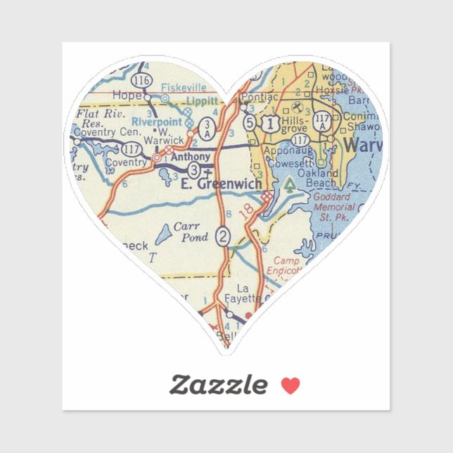 Pegatina Isla de Greenwich Oriental (Hoja)