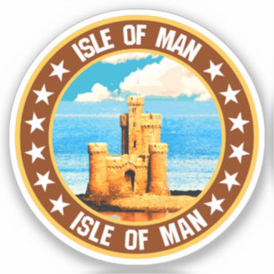 Pegatina Isla de Man