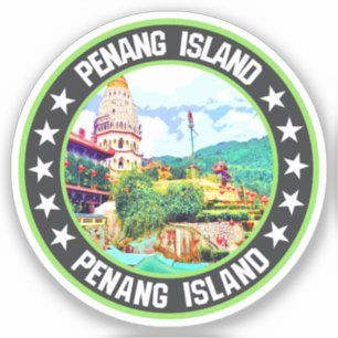 Pegatina Isla Penang
