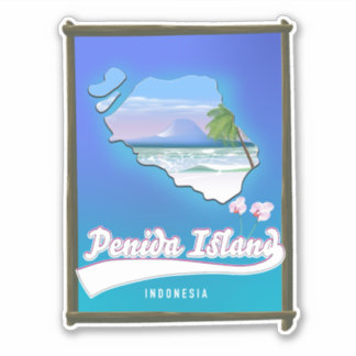 Pegatina Isla Penida Indonesia