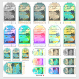 Pegatina Isla Virgin