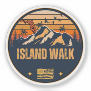Pegatina Island Walk, Florida 