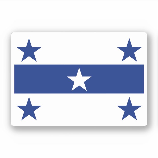 Pegatina Islas Gambier (Anverso)