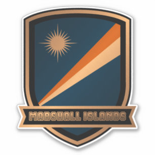 Pegatina Islas Marshall