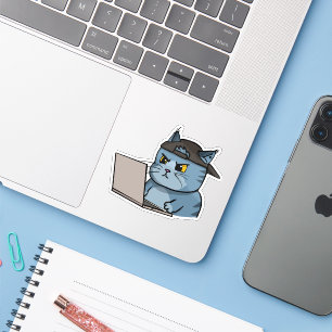 Pegatina IT Cat.
