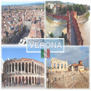 Pegatina IT Verona - Arena Internamente - Castelvecchio Bri