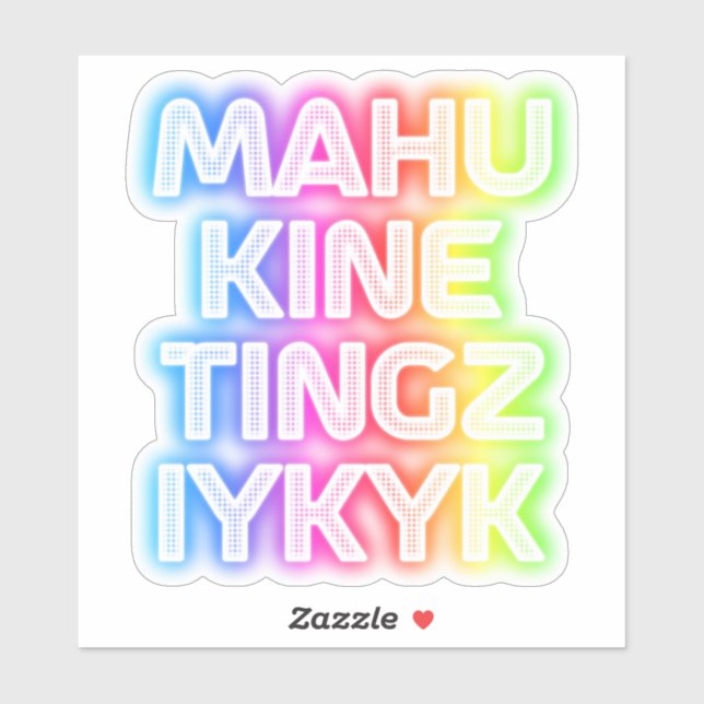 Pegatina Iykyk (Hoja)