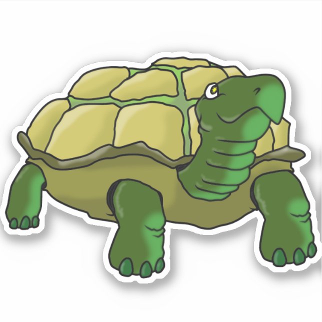 Pegatina Ja-Turtle (Anverso)