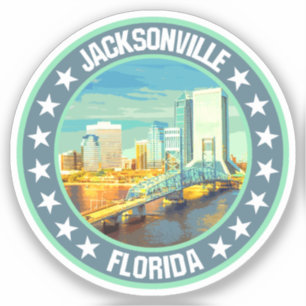 Pegatina Jacksonville