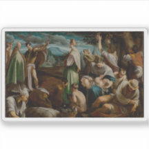 Jacopo Bassano - El milagro de los codornices