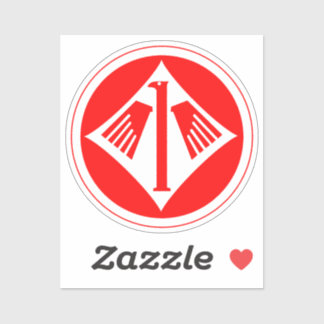 Pegatina Jagdgeschwader 1 (JG 1) Oesau Insignia