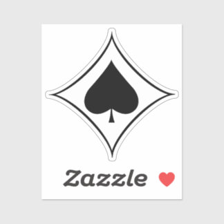 Pegatina Jagdgeschwader 53 (JG 53) Pik As Insignia