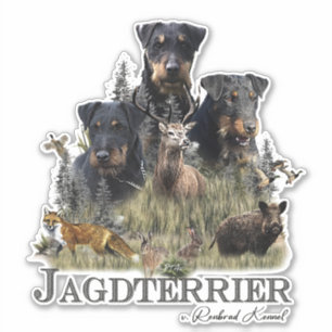 Pegatina Jagdterriers c. Renbrad Kennel