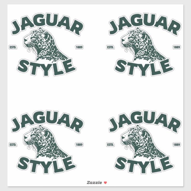 Pegatina Jaguar Sticker (Hoja)