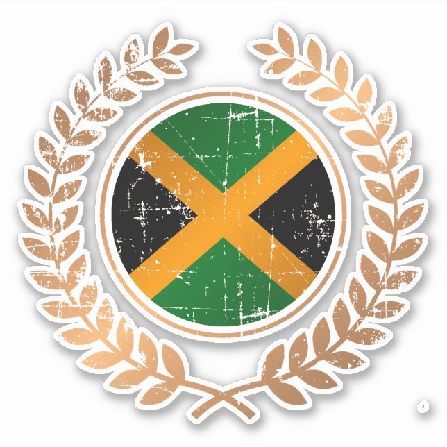 Pegatina Jamaica (Anverso)