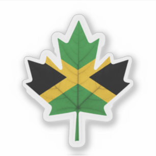 Pegatina Jamaicano Canadiense