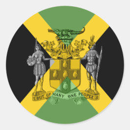 Pegatina jamaiquino del Escudo de Armas